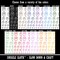 Honey Pot Doodle Bee Temporary Tattoo Water Resistant Fake Body Art Set Collection